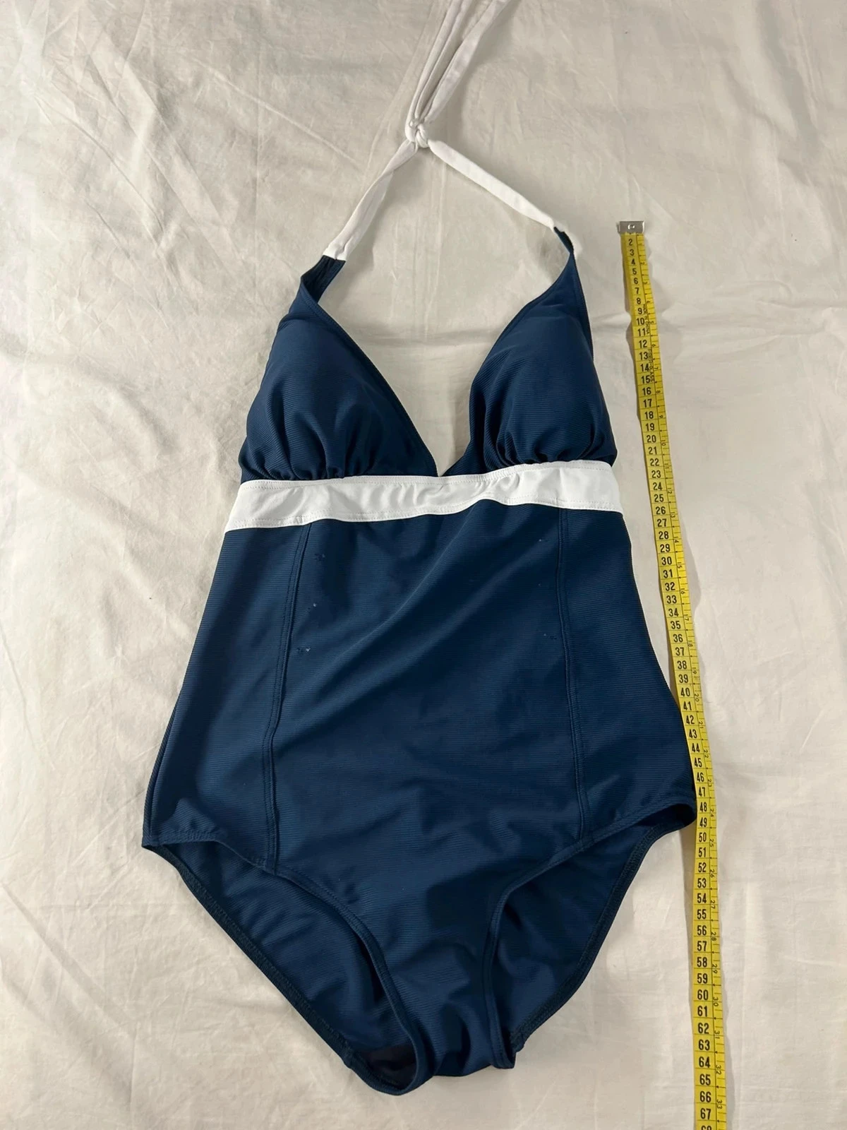 Maillot de bain bleu marine taille M